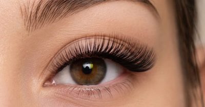 Full Set of Classic or Hybrid Eyelash Extensions at JU Beauty