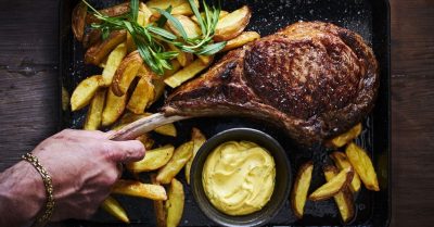1Kg Tomahawk, T-Bone or Rib-Eye Steak at Dell Boyz American Diner and Bar