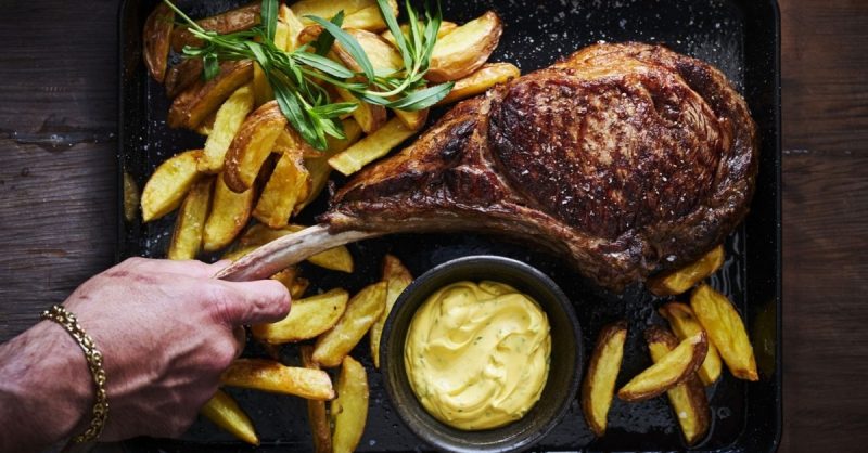 1Kg Tomahawk, T-Bone or Rib-Eye Steak at Dell Boyz American Diner and Bar