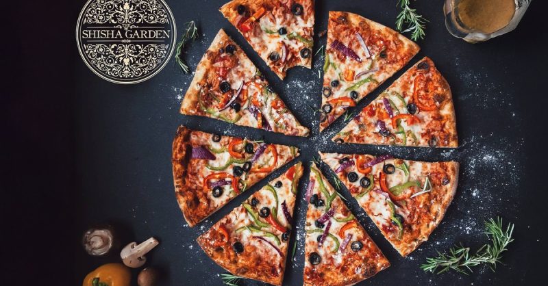 Mediterranean Pizza, Dessert & Drinks at The Shisha Garden