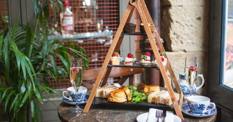 Afternoon Tea with Prosecco for Two at Pleased To Meet You
