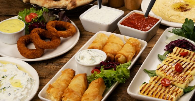 Indulge in a Mezze Set Menu with Prosecco at Pera