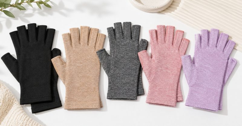 Fingerless Compression Arthritis Relief Gloves at Affinity