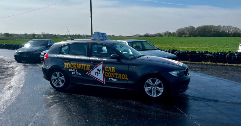Skid Pan Driving Experience at Tockwith Motorsport Car Control School
