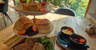 Traditional or Sparkling Afternoon Tea for 2 or 4 at Colin Nash Restaurant