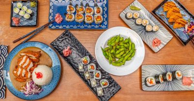 Sushi Platters for Two at Teriyaki - 30 or 50 Pieces Available