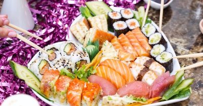 Sushi Feast at IRO SUSHI: 14, 28 or 44-Piece Platter with Drink