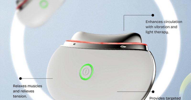LED Gua Sha Therapy Device for Home Use by Eclat Cosmetic