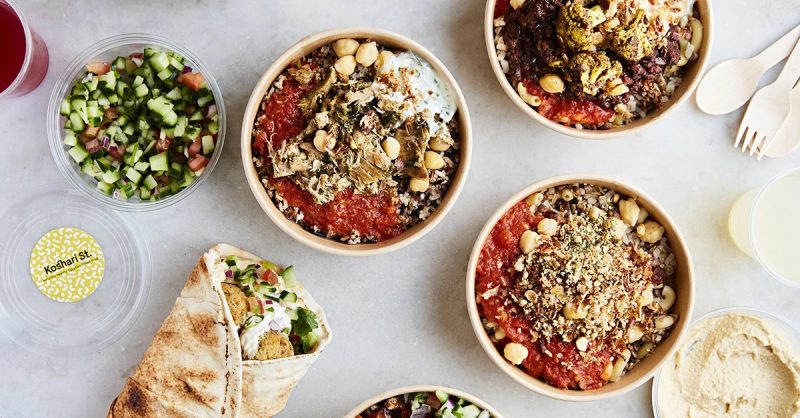 Enjoy Classic Shawarma or Koshari at Koshari Street