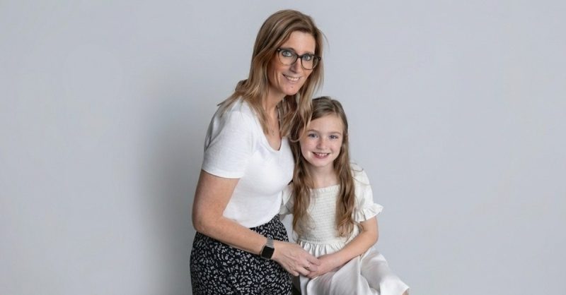 In-Studio Mother or Father and Child Photoshoot at KM Photography