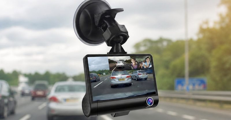 Capture Every Angle with Mesolab Services' Triple Vision Dash Cam