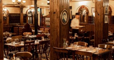 Indulge in a 2 or 3 Course Meal with Wine at Sams Chop House