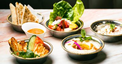 Lebanese Mezze & Prosecco for Two at Baroushka! in Salisbury