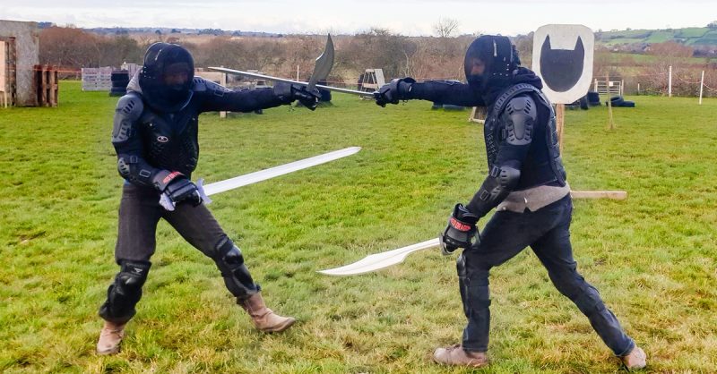 Battle Royale Sword Combat Experience at Uk Active Outdoors