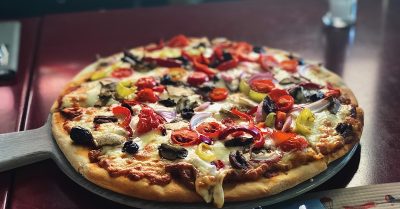 Pizza and Drink Combo at Woodbine Inn for Up to Four
