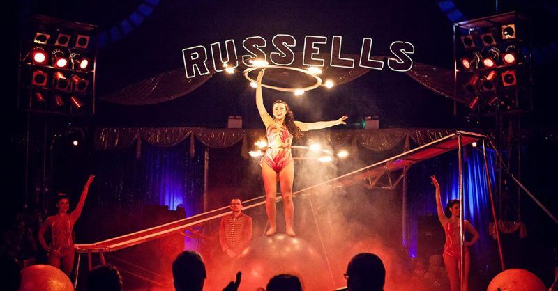 Grand Stand Tickets to Russells International Circus - Enjoy the Show!