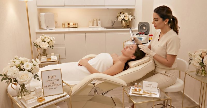 PRP Hair Restoration & Skin Treatments at Skin Studio London by Stella