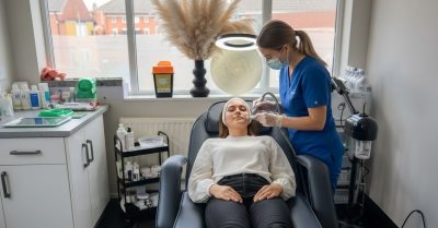 Facial or Hair Growth PRP Sessions at Aesthetic Beauty Works by Helen