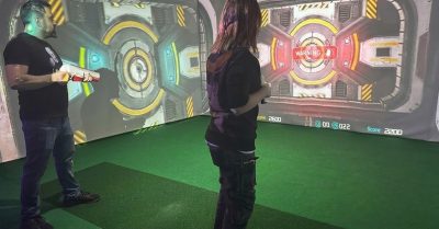 HD Shooting Simulator & Cocktails for 2-4 at Fun City Dudley