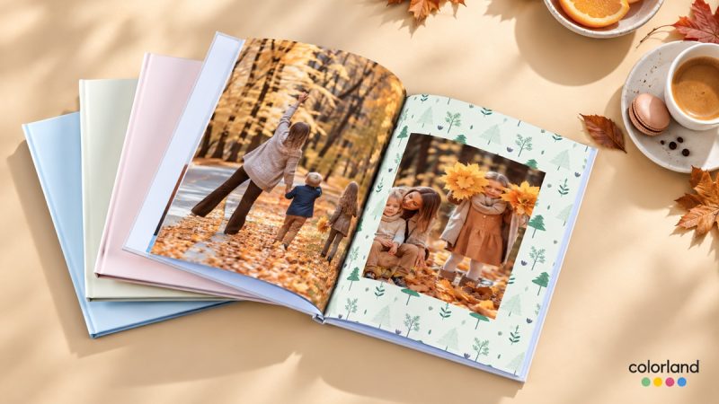 A4 Fabric Photobook with 100-140 Pages from Colorland