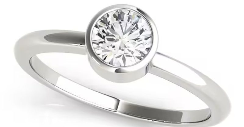 Engagement Ring with 0.50ct Lab-Created Diamond at Sunshine Diamonds