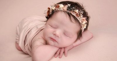Newborn Baby Photoshoot with Print at Flash Photography