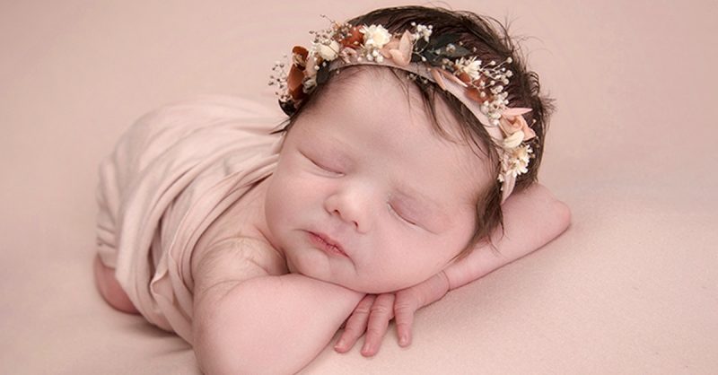 Newborn Baby Photoshoot with Print at Flash Photography