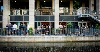 Signature Burger with Fries and Drink at Holiday Inn Manchester City Centre