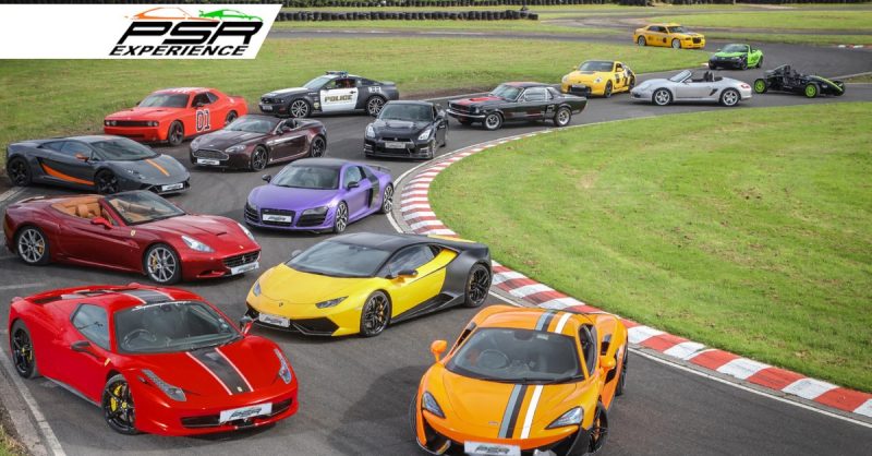 Supercar Thrill Ride for Three or Six Miles at PSR Experience