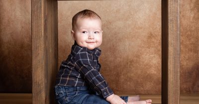Baby Photoshoot with Print at Barrett & Coe Studios