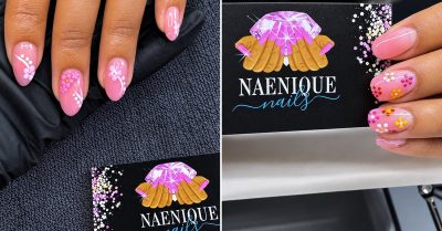 Glossy BIAB Shellac Gel Manicure & Pedicure at Naenique Nails