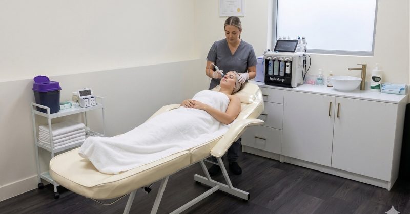 HydraFacial Sessions at Glow up Lounge for a Radiant Complexion
