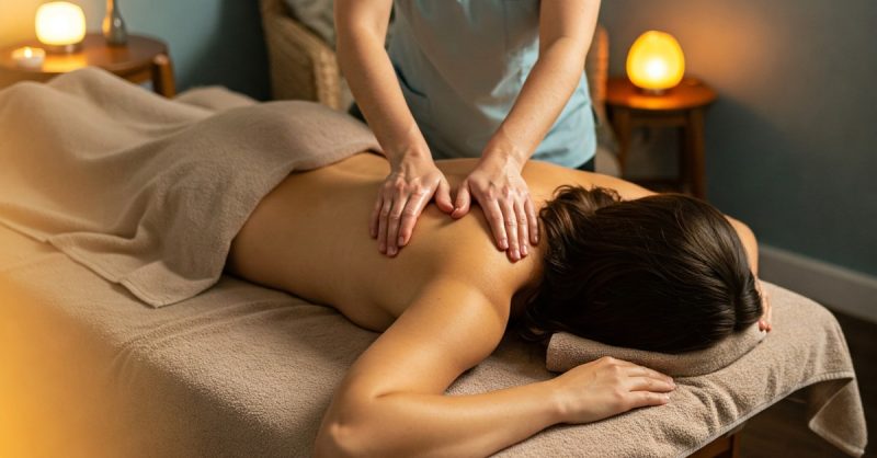 Blissful Swedish Massage at Nadz And Nuri Beauty Spa