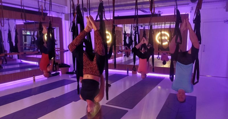 3-Hour Beginners Aerial Yoga Course at R1se Yoga