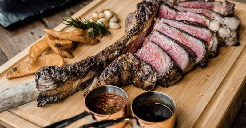 Tomahawk Steak Meal for 2 at Mr. Steak - A Flavorful Feast