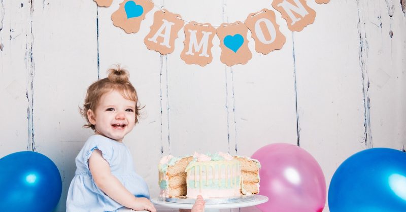 In-Studio Cake Smash Photoshoot at Dumbletons Photography