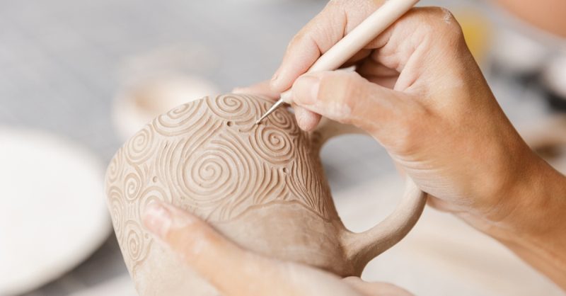 Handbuilding Pottery Class at Go Create in Margate