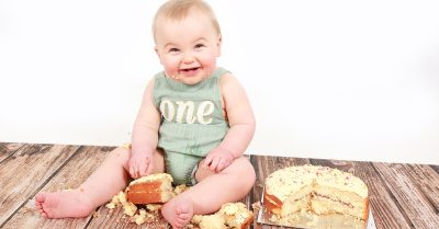 Baby Cake Smash Photoshoot at Balance Photography Studio