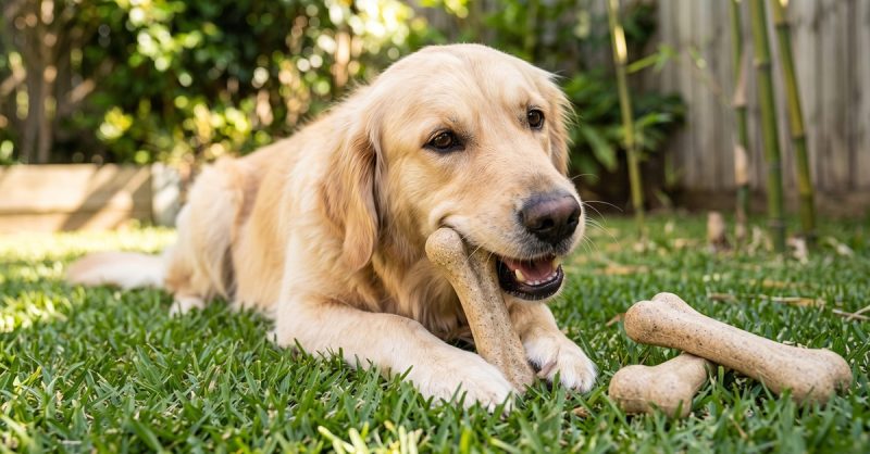 XL Eco-Friendly Bamboo Dog Chew Toy at Forever Paws