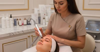 Hydrafacial with LED Light Therapy at Aspire Aesthetic Clinic