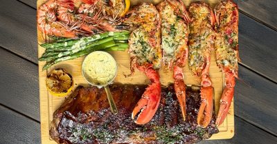 Surf & Turf Feast for Two or Four at Dell Boyz American Diner and Bar
