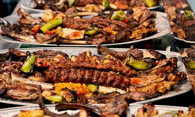 Delicious Grill Combo or Veg Shish at Ceylins Restaurant