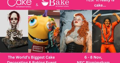 Get Your Ticket to Cake and Bake International at NEC, Nov 6-8, 2026