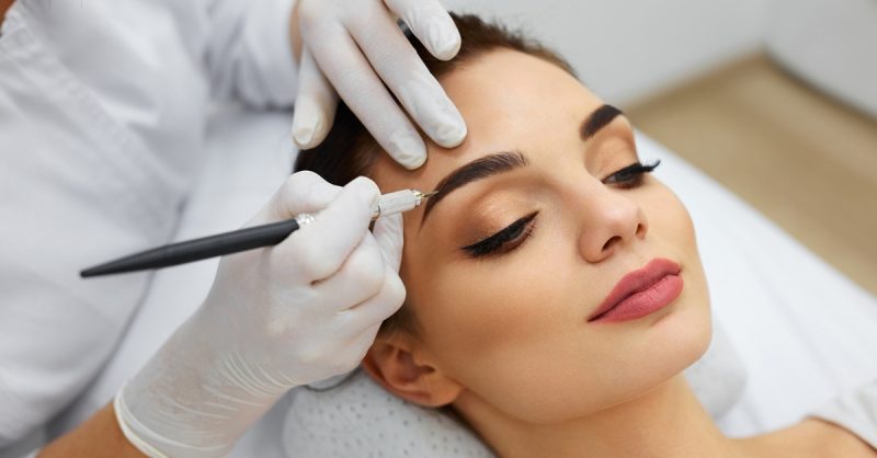 Microblading Session at Jem Aesthetics Beauty