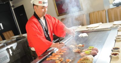 Five Course Teppanyaki Experience for Two at Shogun Sushi Bar & Teppanyaki