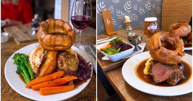 Traditional Sunday Roast Feast at Victoria & Albert Inn