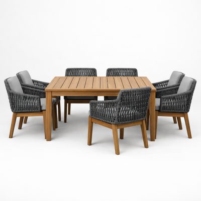 Elegant loungegruppe til 6 personer til din terrasse