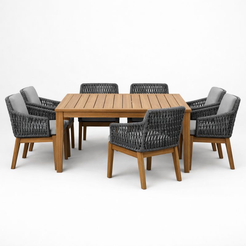 Elegant loungegruppe til 6 personer til din terrasse