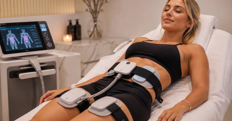 EMS Body Sculpting Therapy at Bare Skin Clinic And Academy