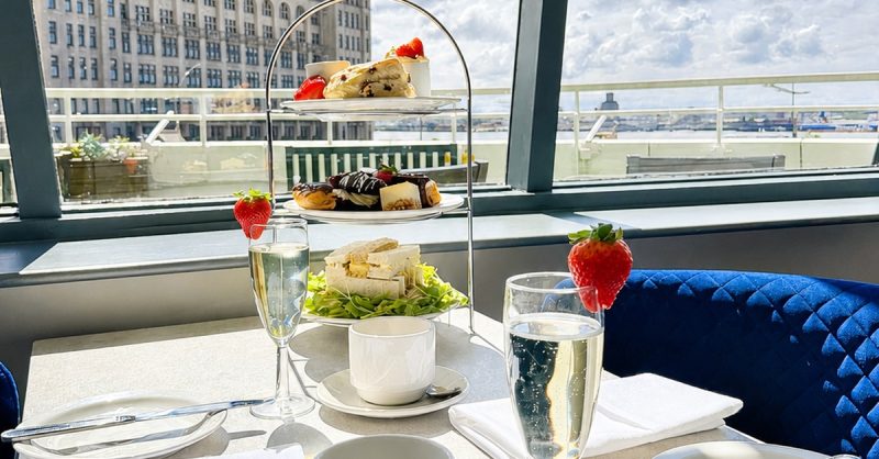 Afternoon Tea for 2 with Scones at Atlantic Tower Hotel Liverpool By Sunday